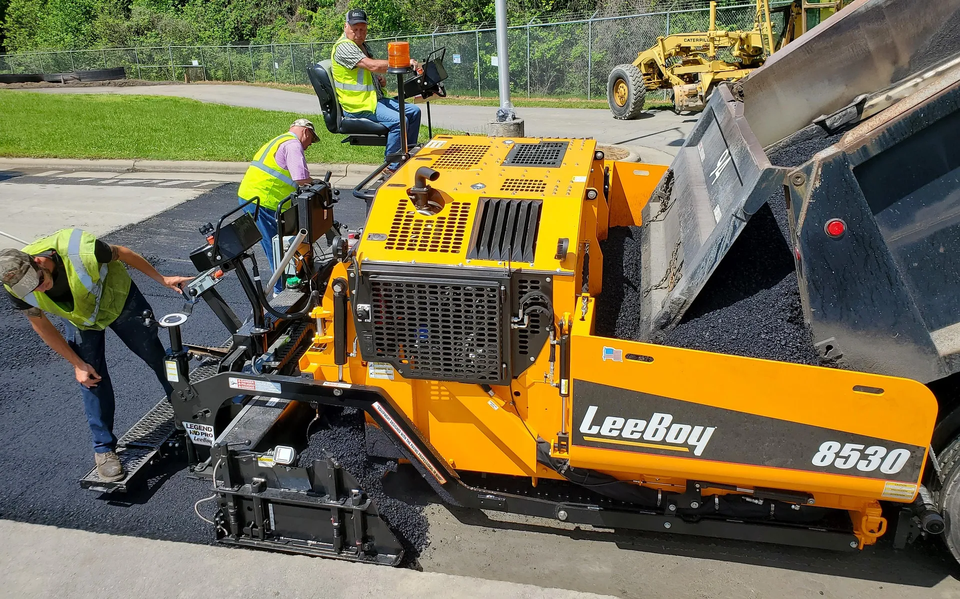 Four-step paving process from estimate to cleanup